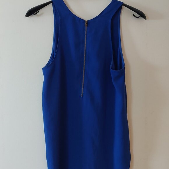 Aritizia Lot Sz S Babaton & Wilfred Camisole Sleeveless Top Silk Sevres Warren - Picture 4 of 4